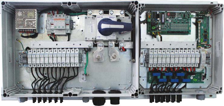 SCADA monitoring interface and control system