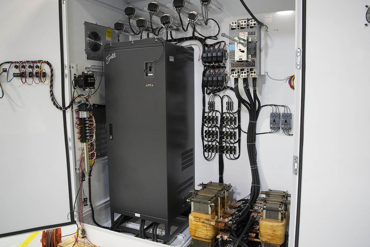 Variable frequency drive panel